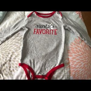 Toddlers Santa onesie